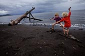 Mit Freunden in Chile-Radreise mit Kindern durch Patagonien-Argentinien und Chile-Axel Bauer, Wibke Raßbach Smilla und Selma